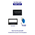 Topfoxx Blue Light Blockers Glasses Stella Sky Blue Test Kit