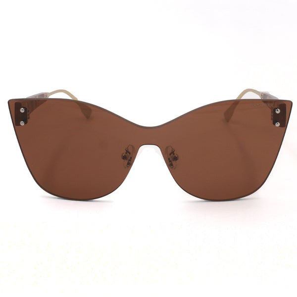 TopFoxx - Venice 2 Tortoise Shell - Oversized Cat Eye Sunglasses for Women